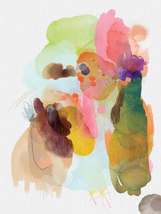 Framed Aerial Sunset Print