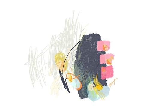 Framed Up Up Up Print