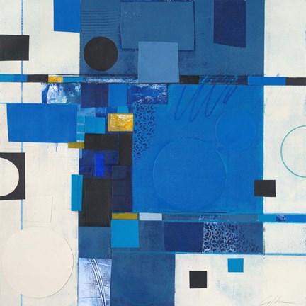 Framed Blueberry Hill I Print