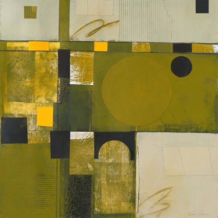 Framed Shady Lane I Print