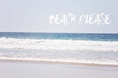 Framed Beach Please Print