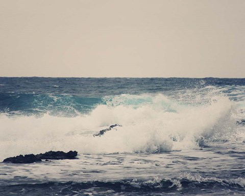 Framed Ocean Blue Print