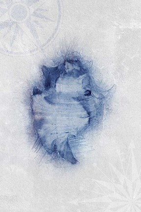 Framed Ocean Memories 1 Print