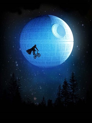 Framed Let&#39;s Have a Ride Print