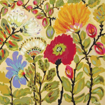 Framed Autumn Fresh Garden Print