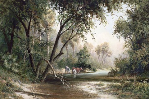 Framed Forked Creek Print