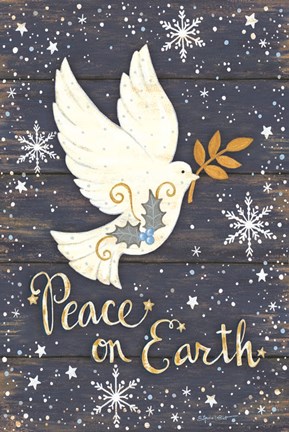 Framed Peace on Earth Print