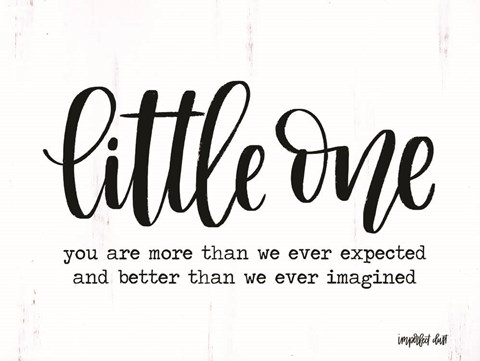 Framed Little One Print