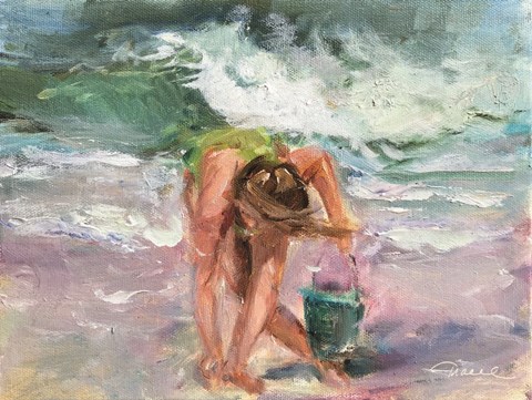 Framed Something Shiny Print