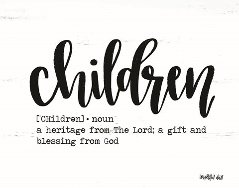 Framed Children Print