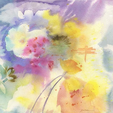 Framed Dragonfly Print