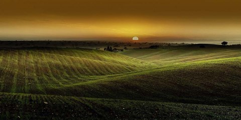 Framed Alentejo Sunset Print