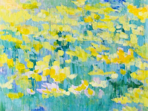 Framed And They Were All Yellow Print