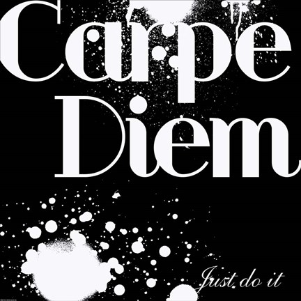 Framed Carpe Diem Print