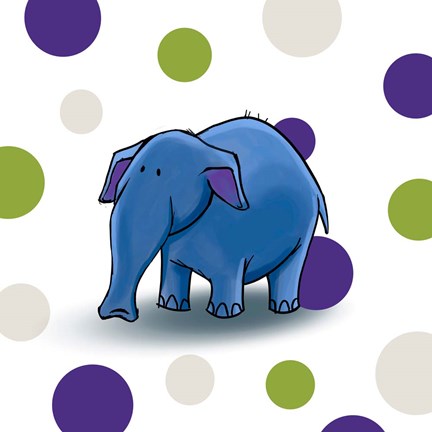 Framed Elephant Print