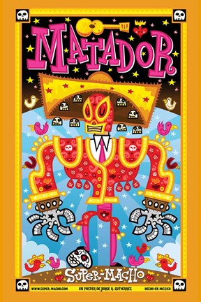 Framed Matador Print