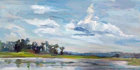 Framed Tree Reflections Print