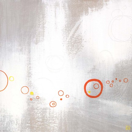 Framed Asteroids I Print