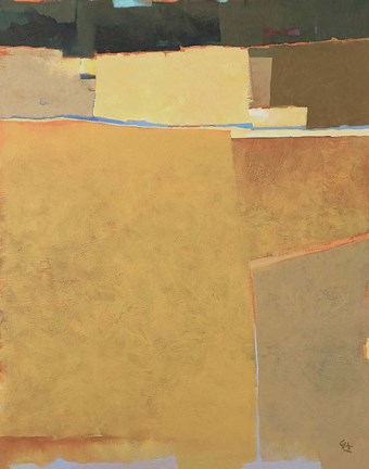 Framed Bean Field Print