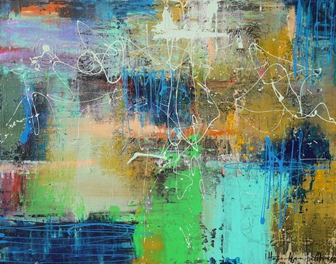 Framed City Reflection Print