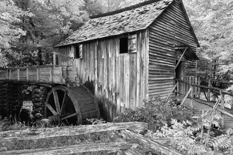 Framed Cable Mill Cades Cove Print