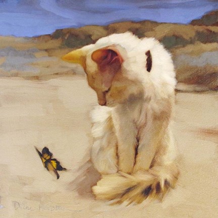 Framed Eye on Butterfly V Print