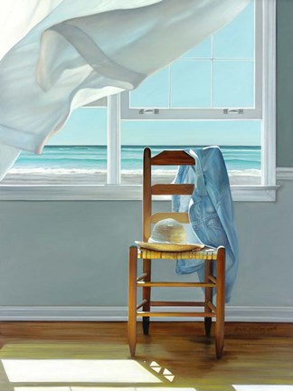 Framed Deep Breathing Print