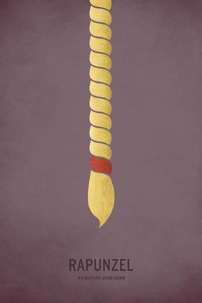 Framed Rapunzel Print