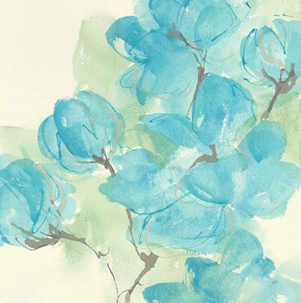 Framed Arabian Jasmine I Print