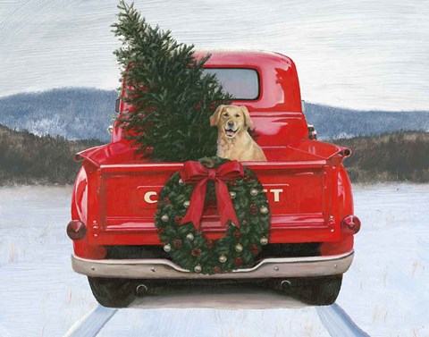 Framed Christmas in the Heartland IV Print