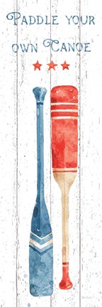 Framed Nautical Life III Vertical Print