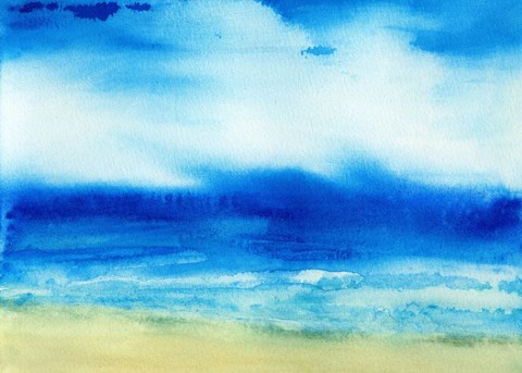 Framed Sea Church II Print