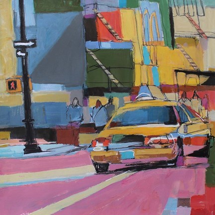 Framed Midtown Mosaic Print