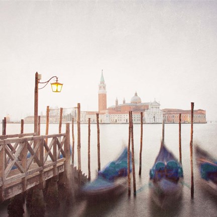 Framed Venice Twilight Print