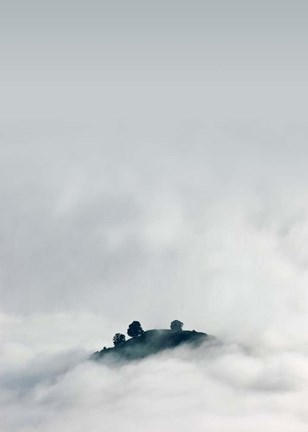 Framed Lost in Mist Print