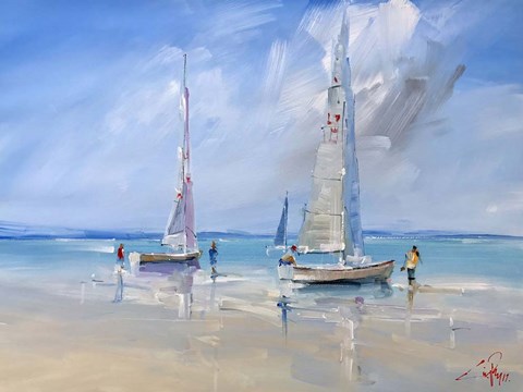 Framed Aspendale Racers Print