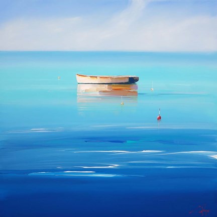 Framed Four Buoys, Sorrento Print