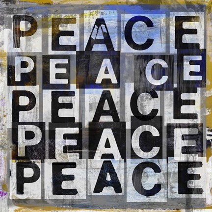 Framed Peace Print