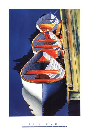 Framed Three in a Row Print