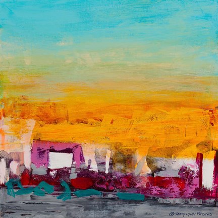 Framed Whispered Wanderlust I Print