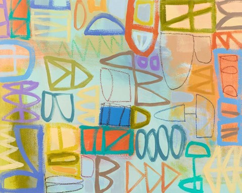 Framed Duet Series I Print