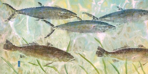 Framed Outside Flats Print