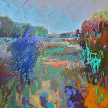 Framed Color Field 45 Print