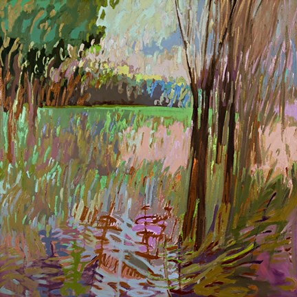 Framed View from the Roadside Print