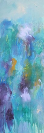 Framed Walking In Colors Two Print