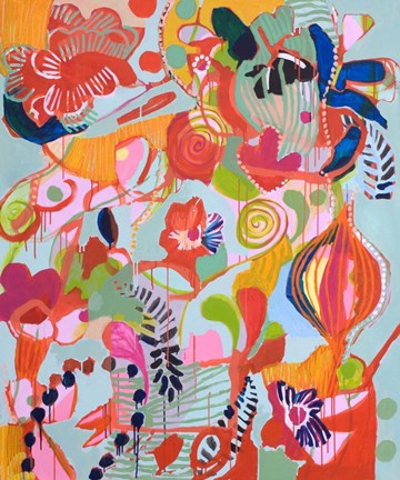 Framed Femme Assise Print