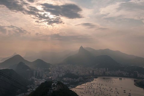 Framed Sugar Loaf, Rio de Janeiro, Brazil Print