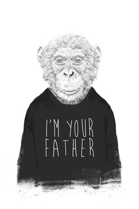 Framed I&#39;m Your Father Print