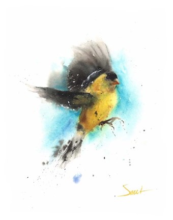 Framed Goldfinch Print