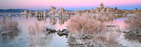 Framed Mono Lake Sunset Print